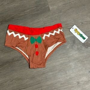 NWT Tipsy Elves Gingerbread Panties
